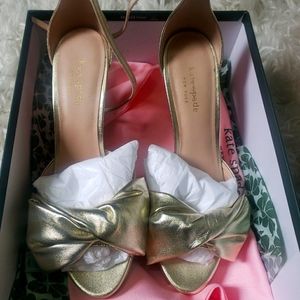 Kate Spade Bridal Bow heels